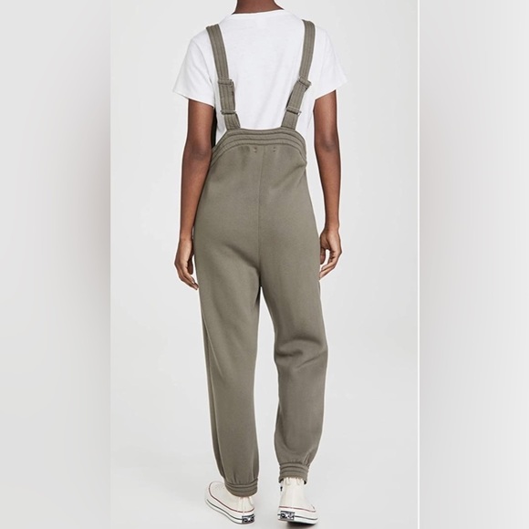 Xirena Rylee Jumpsuit Overalls Olive Green Size Large Pre-owned - Picture 2 of 12